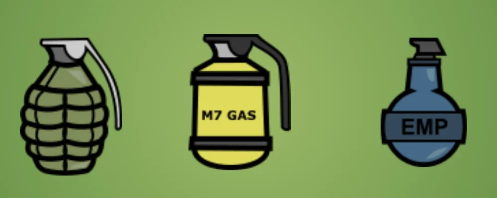 weapons in the double gun mod apk mini militia