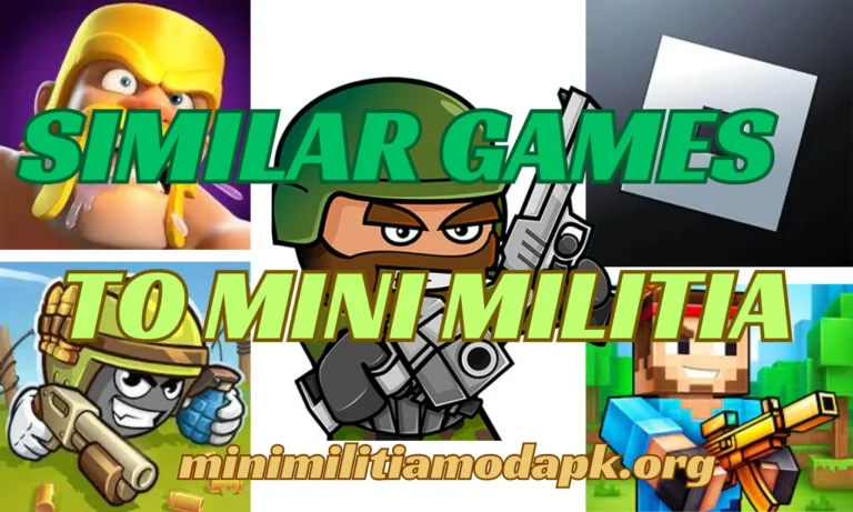 SIMILAR GAMES TO MINI MILITIA (DOODLE ARMY 2)