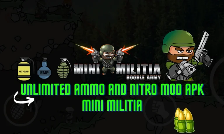UNLIMITED AMMO AND NITRO APK MINI MILITIA-DOWNLOAD