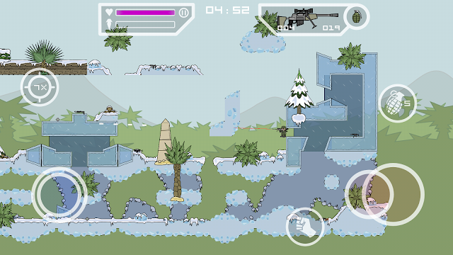 maps in old version of doodle army 2