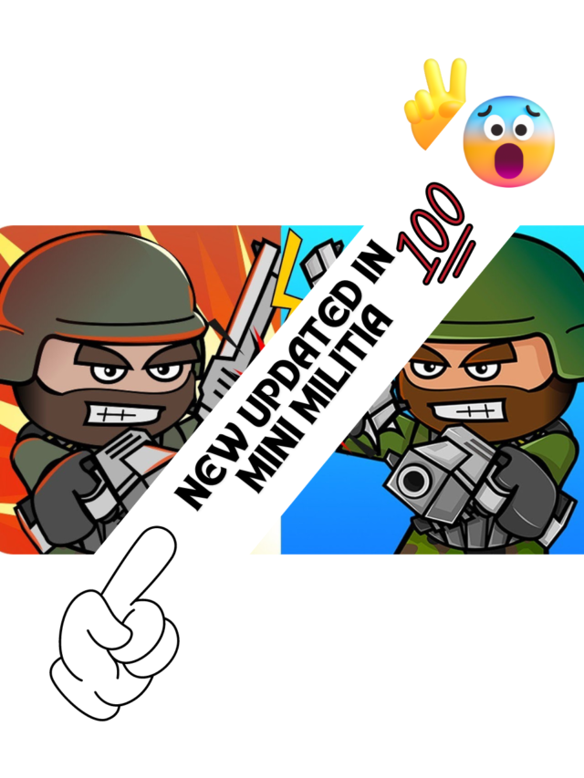 THE NEW UPDATES IN MINI MILITIA APK (DOODLE ARMY 2)